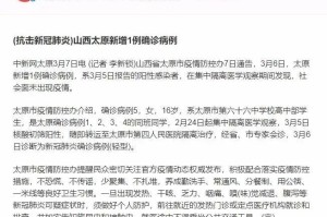 山西太原新增确诊病例小区，最新动态与防控措施详解