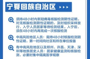 宁夏回族自治区最新疫情防控要求，全面解读与应对措施