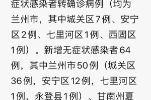 青海兰州疫情最新动态，防控措施与市民生活指南