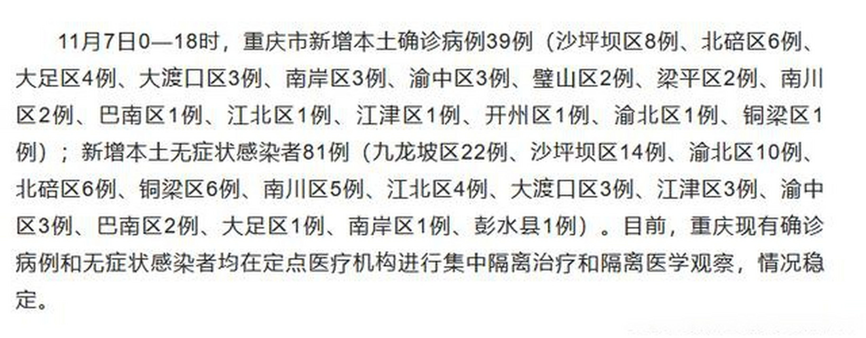 重庆最新疫情动态，哪个区被划为疫区？权威解读来了