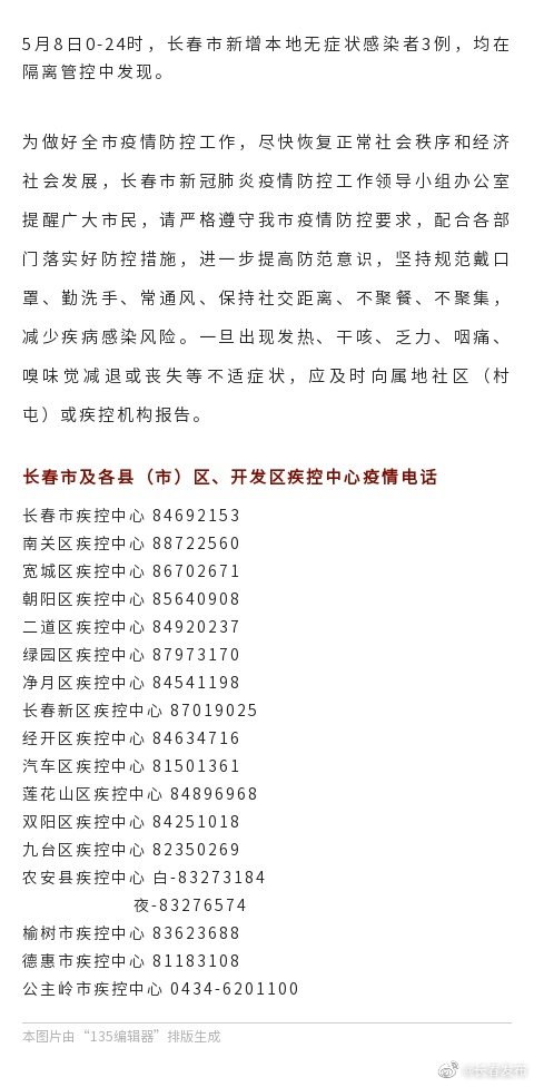 长春市疫情指挥部最新公告，防控措施升级与市民应对指南