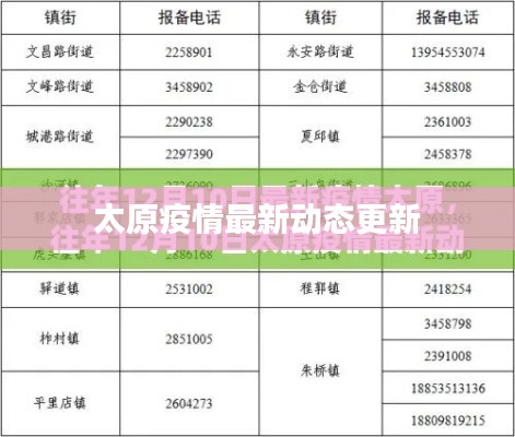 太原疫情最新动态，防控措施、现状分析与未来展望