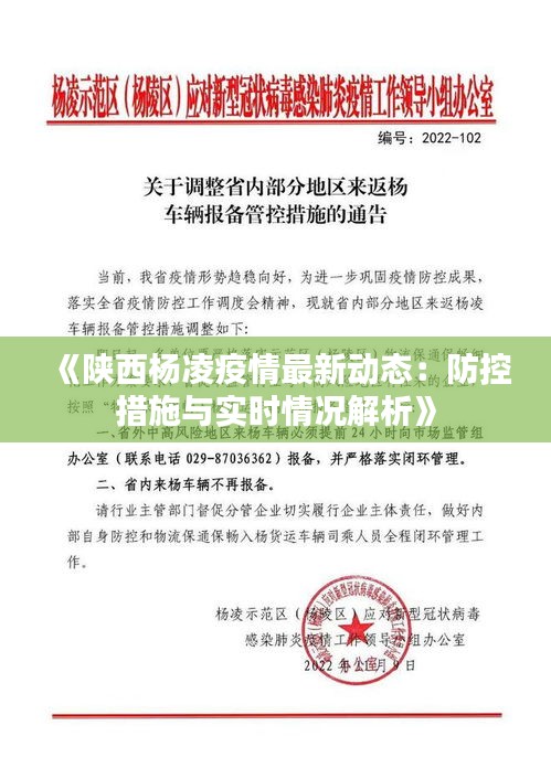 陕西省最新疫情防控政策文件解读，关键措施与民众应对指南