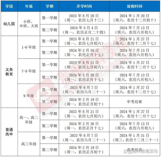 山西太原什么时候开学？2023年秋季学期最新开学时间安排
