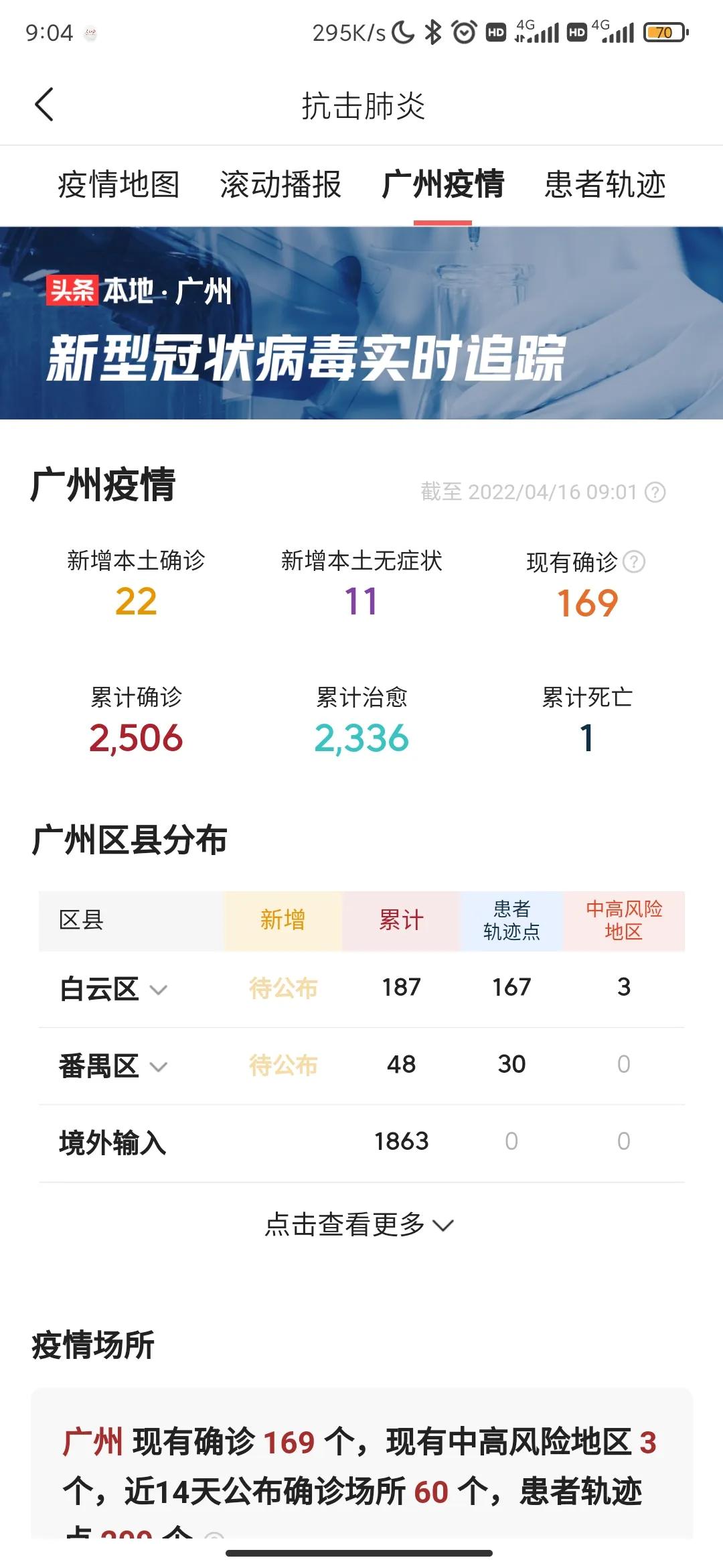 山西省疫情官网发布最新数据，广州新增病例轨迹引关注