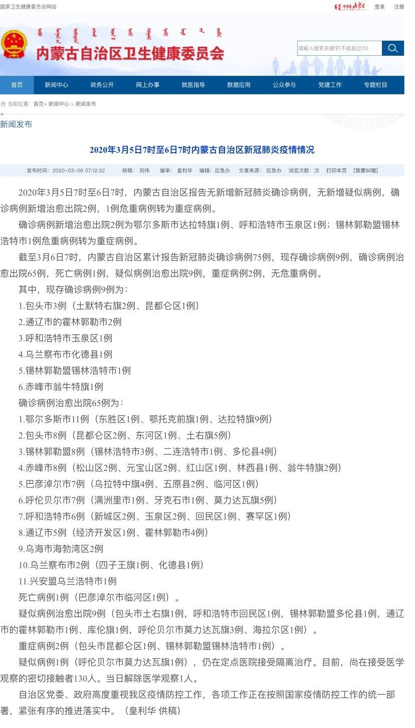 内蒙古自治区最新疫情规定，防控措施与居民指南